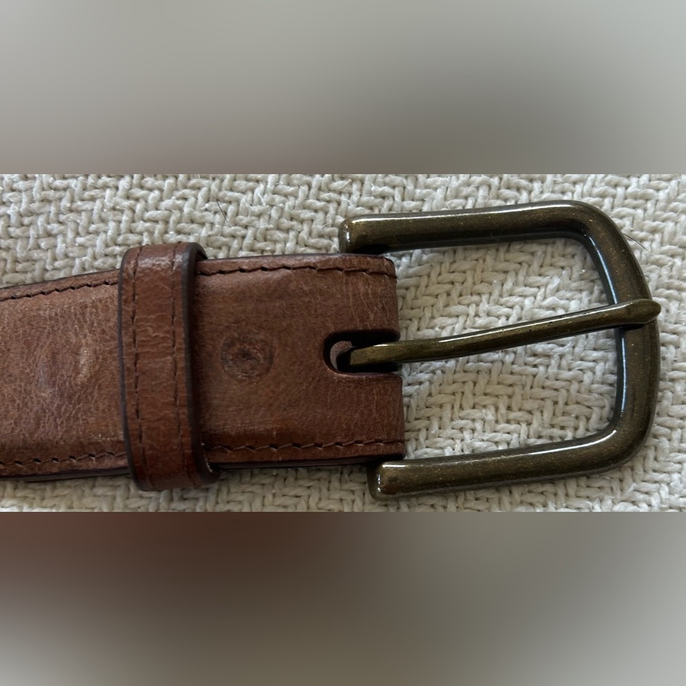 Tecovas Men's Goat Belt; Size:44; Color: Scotch - Picture 5 of 5